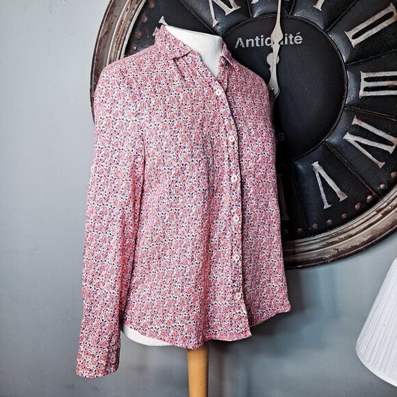 Anthropologie Holding Horses Floral Button Down 2 - Picture 9 of 10